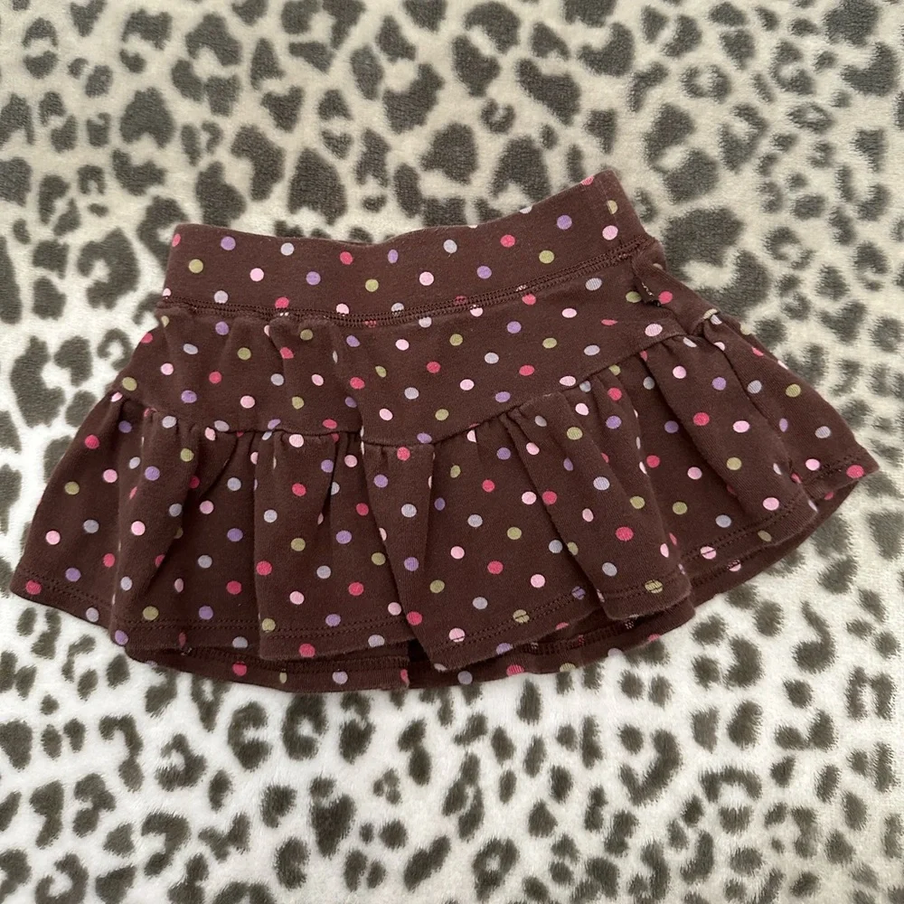 babyGap Brannan’s Favorite Polka Dot Skirt in Brown Size Infant 12-18 months
